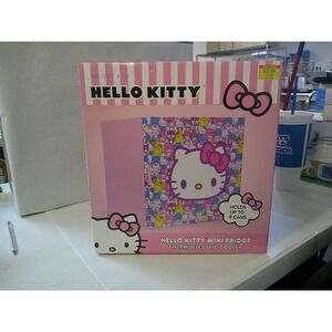 Hello Kitty Brand New 9 Can Personal Mini Fridge Thermoelectric Cooler NIB